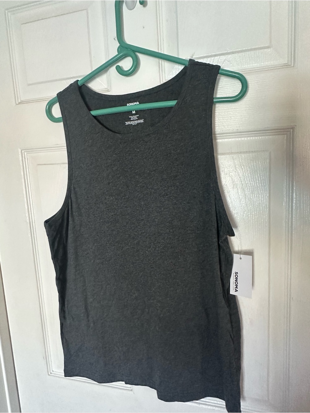 Sonoma men’s Dark Gray Sleeveless Tank Top